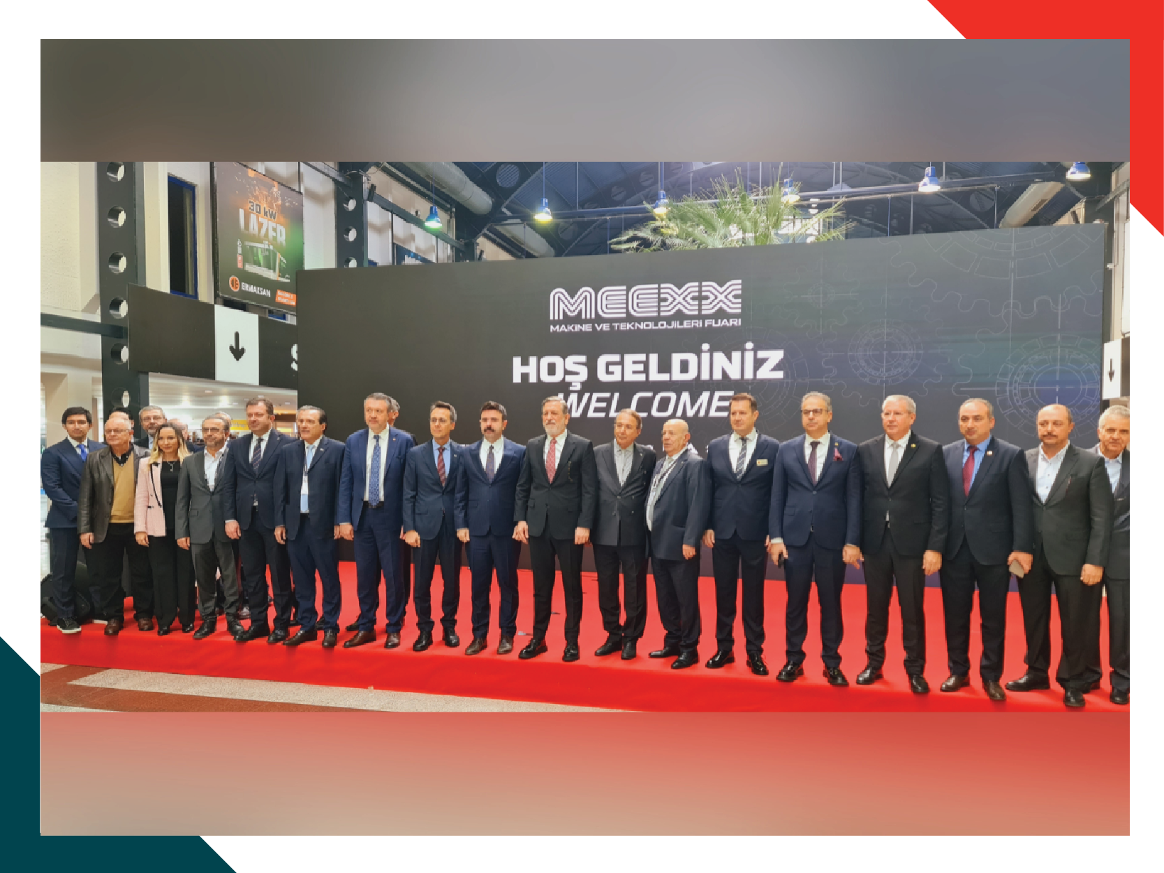 Türkiye’nin Makinecileri MEEXX fuarına katıldı